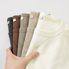 Load image into Gallery viewer, Men&#39;s Double -faced Cotton Twill Oversized Short Sleeve T shirts
