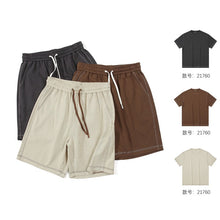 Load image into Gallery viewer, Men&#39;s Double-faced Twill Drawstring Shorts
