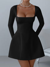 Загрузить изображение в средство просмотра галереи, Elegant Long Sleeve Mini Flare Cocktail Dress
