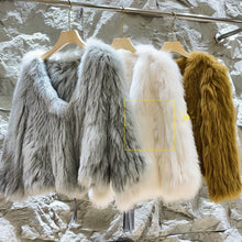 Load image into Gallery viewer, Fox Fur Short Coat

