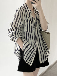 Striped Oversized Shirt