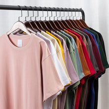 画像をギャラリービューアに読み込む, 280g Heavy Oversized Drop Shoulder Cotton T Shirt
