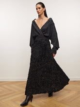 Load image into Gallery viewer, Elastic Waist 3D Floral Event Skirt

