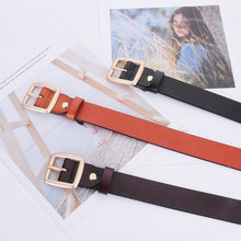 Laden Sie das Bild in den Galerie-Viewer, Women Leather Casual Clothing Jeans Belts
