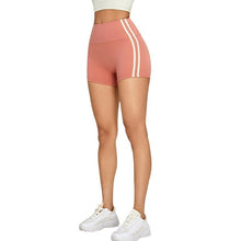 Laden Sie das Bild in den Galerie-Viewer, Contrast Stripe Gym Shorts Quick Dry Running Sporty Shorts
