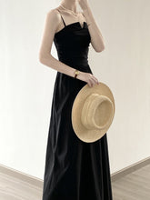 画像をギャラリービューアに読み込む, Ruched Spaghetti Smocked A Line Maxi Dress
