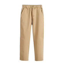 Load image into Gallery viewer, Boy&#39;s Dress Trousers Spring Autumn Khaki Navy Primary School Uniform Pants
