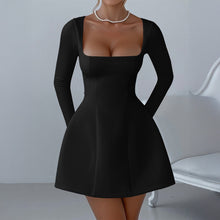 Загрузить изображение в средство просмотра галереи, Elegant Long Sleeve Mini Flare Cocktail Dress
