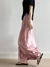 Load image into Gallery viewer, High Waist Satin Maxi Mermaid Skirt
