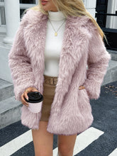 Load image into Gallery viewer, Elegant Fashion Lapel Faux Fur Short Coat
