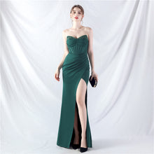 Load image into Gallery viewer, Boning Slim Beaded Shaping Evening Dress
