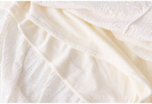 Charger l'image dans la galerie, Sweety Lace Spliced High Waist A Line Midi Tiered Skirt
