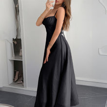 Загрузить изображение в средство просмотра галереи, Spaghetti Backless Cupped Maxi Dress
