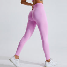Laden Sie das Bild in den Galerie-Viewer, High V Waist Yoga Pants Gym Cycling Clothes
