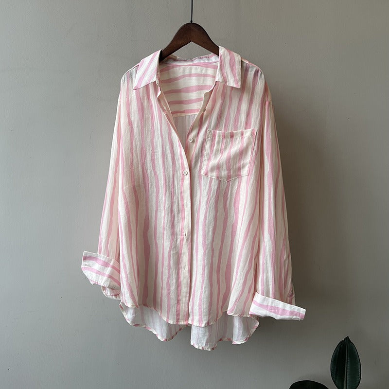 Striped Oversized Shirt