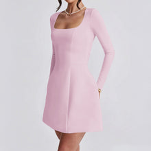 Загрузить изображение в средство просмотра галереи, Elegant Long Sleeve Mini Flare Cocktail Dress
