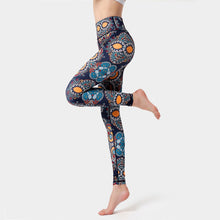 Load image into Gallery viewer, Printed High Waist Yoga Pants Gym Sporty Legging Pants
