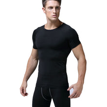 Загрузить изображение в средство просмотра галереи, Men&#39;s Summer Compressed Quick Dry Basketball Gym Short Sleeve T shirts
