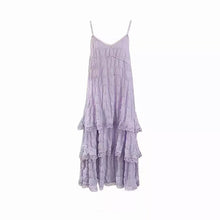 画像をギャラリービューアに読み込む, Fairy White Holiday Spaghetti Maxi Beach Dress
