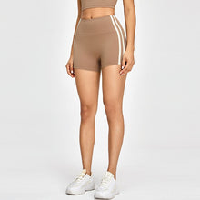 Laden Sie das Bild in den Galerie-Viewer, Contrast Stripe Gym Shorts Quick Dry Running Sporty Shorts
