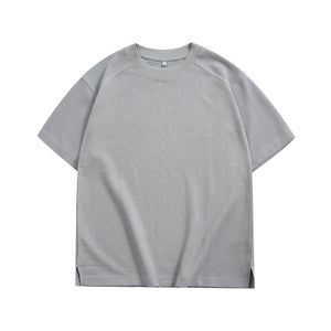 Men's 220gsm Walf Checks Raglan Short Sleeve T shirts