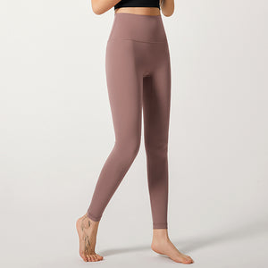 Ladies Yoga Pants High Waist Push Up HIp Seamless Pocket Tight Sporty Gym Pants Leggings