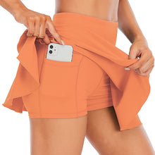 Laden Sie das Bild in den Galerie-Viewer, Badminton Pleated Tennis Skirt Running Gym Skirt Yoga Active Outdoor Golf Mini Skirt
