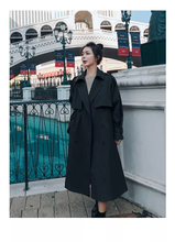 Load image into Gallery viewer, 2022 Women Autumn New Design Elegant Windbreakers Slim Midi Trench Coats
