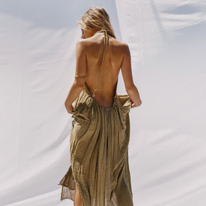 New stylish dresses women beach bohemian clothing split maxi backless dress sexy