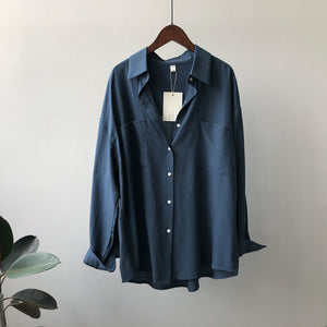 2023 Spring Woman New Design Oversized Shirts