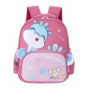Cartoon Dinosaur Kindergarten Pupil Backpack Schoolbag