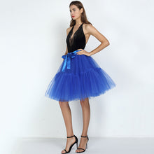 Load image into Gallery viewer, Puffy 5 Layers Big Flare Tutu Bridesmaid Tulle Skirt
