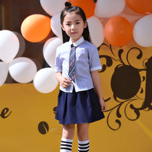 画像をギャラリービューアに読み込む, 子供の日パフォーマンススーツ ジュニア小学校制服 女の子 男の子 サスペンダー ズボン スカート セット
