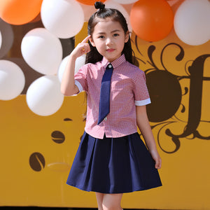 子供の日パフォーマンススーツ ジュニア小学校制服 女の子 男の子 サスペンダー ズボン スカート セット