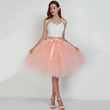 Load image into Gallery viewer, 7-layer 65cm Puffy Tutu A Line Tulle skirt
