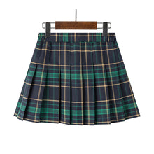 Load image into Gallery viewer, Preppy Style Girls Plaid Pleated Jk Uniform Primary Junior Skirt
