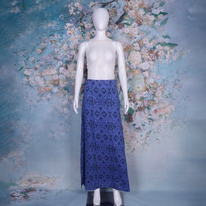 Printed Rayon Long Beach Skirt Casual Maxi Straight Pencil Skirt