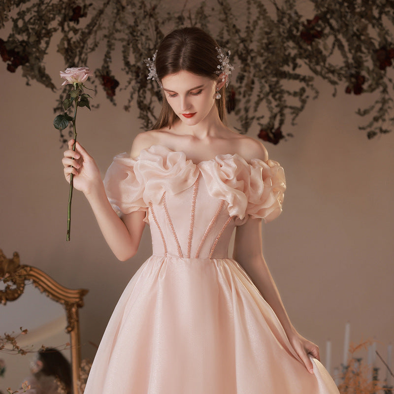 Bridal Fairy Banquet Celebrity Presenter Performance Evening Dress