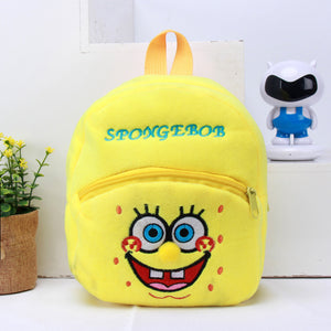 Cartoon Children Furry Toy Small Schoolbag Kindergarten Backpack