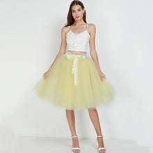 Load image into Gallery viewer, 7-layer 65cm Puffy Tutu A Line Tulle skirt
