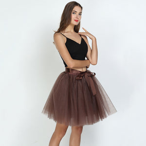 7 Layers Adult Tulle Tutu Skirt