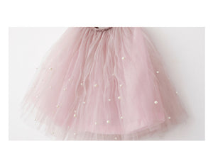 Tulle Diamond Shaped Pearl Beaded Lace Fabric