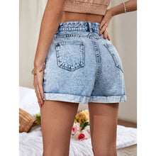 Charger l&#39;image dans la galerie, Casual Fashion Sexy Straight Denim Shorts
