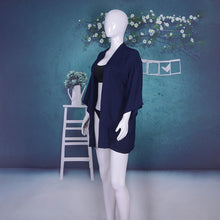Load image into Gallery viewer, Three Quarter Sleeve Kimono Beachwear Bikini Cover Up
