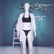 Load image into Gallery viewer, Three Quarter Sleeve Kimono Beachwear Bikini Cover Up
