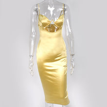 Load image into Gallery viewer, Sexy Spaghetti Hollow Out Mini Nightclub Dress
