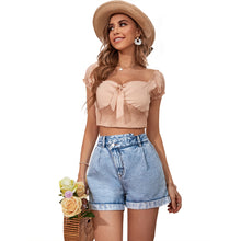 Charger l&#39;image dans la galerie, Casual Fashion Sexy Straight Denim Shorts
