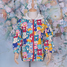 Load image into Gallery viewer, Kid&#39;s Cartoon Zip Up Hoodie Allover Print Kangaroo Pocket Super Soft Thick Fleece Hoodie
