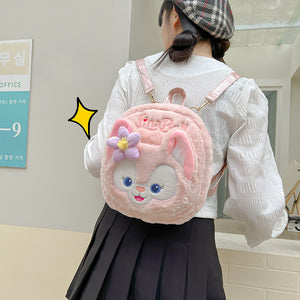 子供用漫画キツネ人形誕生日プレゼントぬいぐるみバックバッグ