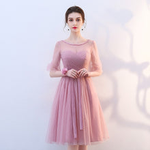 Load image into Gallery viewer, Multiple Designs Dusty Pink Blue Bridesmaid Marriage Evening Dress
